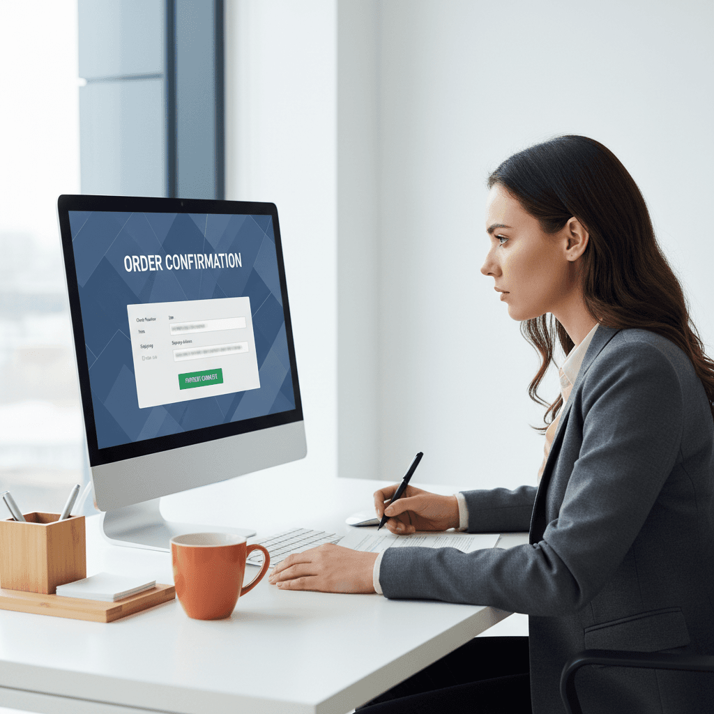 pephealthstore team confirming customer order