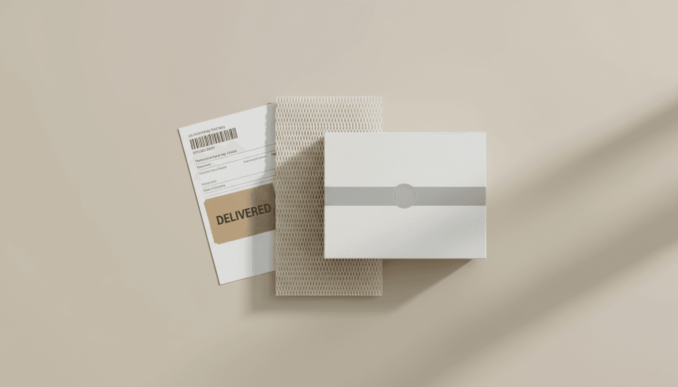 Premium sealed PEPHealth package with UK delivery label